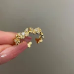 Celeste Butterfly Ring Anti Tarnish Gold Plated Celeste Butterfly Ring Anti Tarnish Gold Plated
