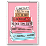 You Are Doing Great Motivational A4 Frame