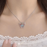 Pastel Wings Butterfly Necklace Pastel Wings Butterfly Necklace