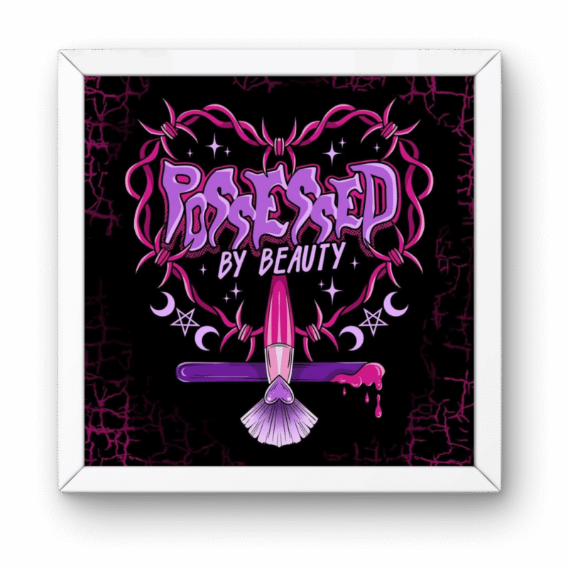 Possessed by Beauty Aesthetic Square Frame