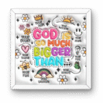 God Is So Much Bigger Square Frame