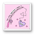 Self-Love Square Frame