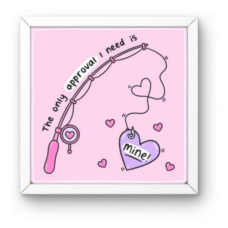 Self-Love Square Frame